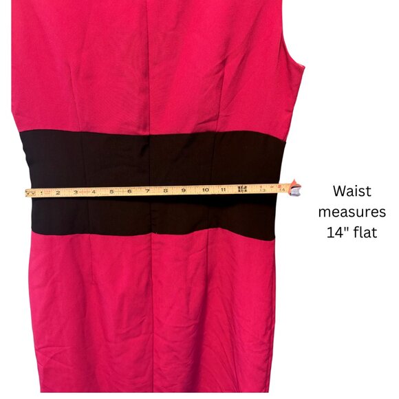 Worthington Colorblock Sleeveless Sheath Dress – Sz 8 - Picture 3 of 5